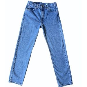 ✶ ✶VINTAGE ORANGE TAB 505 LEVIS JEANS ✶ ✶